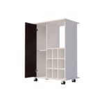 Mueble Multiuso EMC Blanco Y Wengue