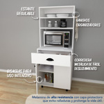 Organizador Centro Estant Cocina Vajillero Microondas Kp50