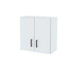 Mueble Módulo Con 2 Puertas Para Colgar O Apoyar Blanco