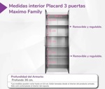 Armario Organizador Acapulco Melamina Despensero Blanco