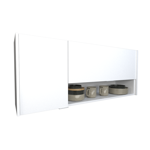 Alacena 1.40m 2 puertas + repisa Tables 82302 Everest Blanco