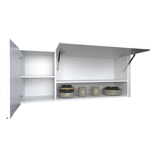 Alacena 1.40m 2 puertas + repisa Tables 82302 Everest Blanco