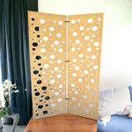 Panel Decorativo - Biombo x 2 - Círculos Diseño Original