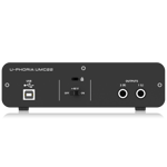 Interface De Audio Behringer U-Phoria Umc22 Usb 2X2