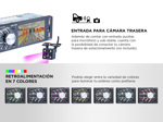 Estéreo Para Auto Gadnic Con Reproductor de Video y Control Remoto USB BT
