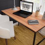 Escritorio Metal y Madera Negro Paraiso MET300N