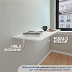 Escritorio Plegable Florencia Blanco