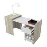 ESCRITORIO PLEGABLE EXTENSIBLE MULTIUSO MESA MANICURA HEL BLA