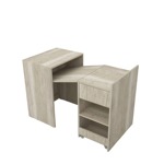ESCRITORIO PLEGABLE EXTENSIBLE MULTIUSO MESA MANICURA HEL