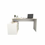 Escritorio Pc Notebook Funcional Con Mueble Bajo Melamina 3048