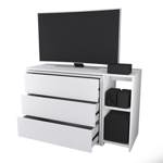 Mesa Escritorio o Rack TV Giratorio - 5012 BLANCO
