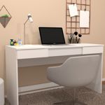Escritorio Ricchezze Camarin con Espejo Mesina Blanco