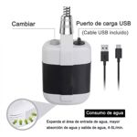 DUCHA DE MANO PARA CAMPING BAÑO MASCOTAS PORTÁTIL CON BOMBA