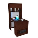 Mesa Escritorio Plegable Multifuncion - 5011 WENGUE