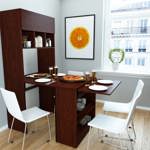 Mesa Escritorio Plegable Multifuncion - 5011 WENGUE