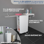 Mueble Centro De Planchado Plegable Tabla Planchar