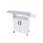 Mueble Organizador Centro De Planchado Blanco Imperdible!