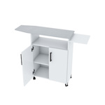 Mueble Organizador Centro De Planchado Blanco Imperdible!
