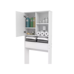 Accesorio Baño Botiquín Moderno Sobre Inodoro Porta Papel BSI190