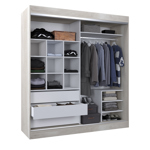 Placard Vestidor 2 Puertas Corredizas 180X200  CODIGO 504 WEN