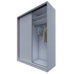 Gran Placard EMC de 180 cm, Puertas Corredizas con 5 cajones Venezia