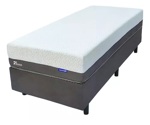 Colchon Espuma 1 Plaza Arcoiris Memory Roll 80x190 Box 22cm