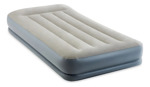 Colchón Inflable Eléctrico Intex Dura Beam Pillow Rest 64116 1 Plaza