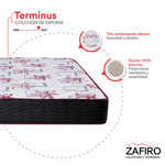 Colchón de Espuma 2 Plazas Zafiro Terminus 140x190