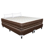 Conjunto Sommier + Colchon Maxiking Zafiro 160x200 Queen