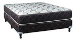 Conjunto Sommier Colchon Resortes Maxiking 2 Plazas 140x190