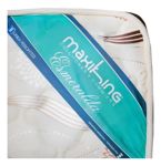 Conjunto Sommier Colchon Resortes Maxiking 2 Plazas 140x190