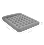 Colchon Inflable Queen Coleman Go 2 plazas C/inflador De Pie