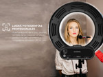 Aro Iluminador Led Gadnic 36cm 14"+ Trípode 190cm
