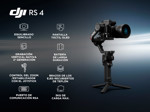 Estabilizador de mano DJI RS 4 de cámara Ligero profesional