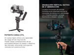 Estabilizador de mano DJI RS 4 de cámara Ligero profesional
