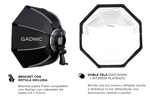 Softbox Gadnic SK90 Profesional 8 Lados Con Rotula Flash