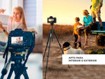 Trípode para Cámara Profesional Gadnic 1,8 M Fotografia