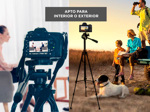 Tripode Gadnic Profesional Camara Nikon Canon Reflex + Cabezal