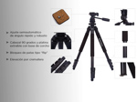 Tripode Gadnic Profesional Camara Nikon Canon Reflex + Cabezal