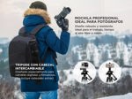 Kit Mochila Cámara Reflex + Trípode Fotografía Profesional