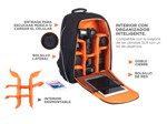 Kit Mochila Cámara Reflex + Trípode Fotografía Profesional