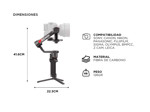 Combo Estabilizador De Camara DJI De Mano Incluye Accesorios Profesionales