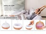 Humidificador Aromático Gadnic Aromaterapia Tipo Madera 500ml