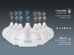 Difusor Aromático Gadnic Humidificador Ultrasonico Con Luz Led500ml