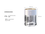 Difusor Humidificador Gadnic Aromaterapia Ultrasónico 2l