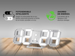 Reloj Despertador Digital Gadnic ALARM-10 Números 3D Luz Led