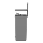 Tacho de basura 2 compartimiento 30lts Ou LX4350CHF Gris