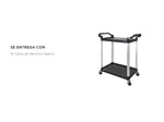 Carro Catering Gadnic Auxiliar 2 Bandejas