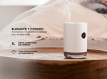 Humidificador 1 L Ultrasonico Recargable Led