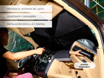 Parasol Tipo Paraguas Gadnic Protección Rayos UV Auto Camioneta SUV 78X140cm